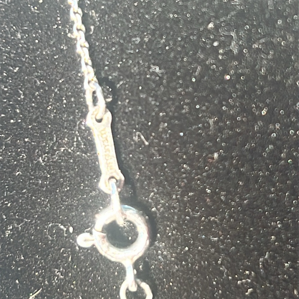 Tiffany & Co. Elsa Peretti Bean pendant necklace in sterling silver - Picture 3 of 4